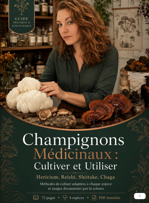 Champignons Médicinaux : Cultiver et Utiliser