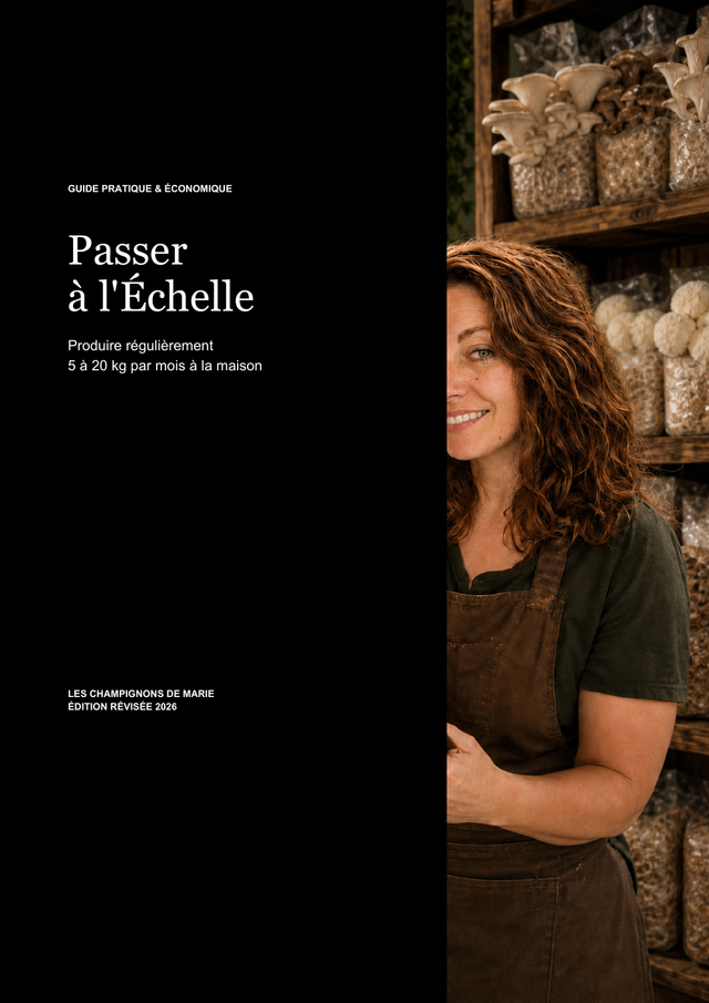 Passer à l’échelle — Produire des champignons en quantité à la maison