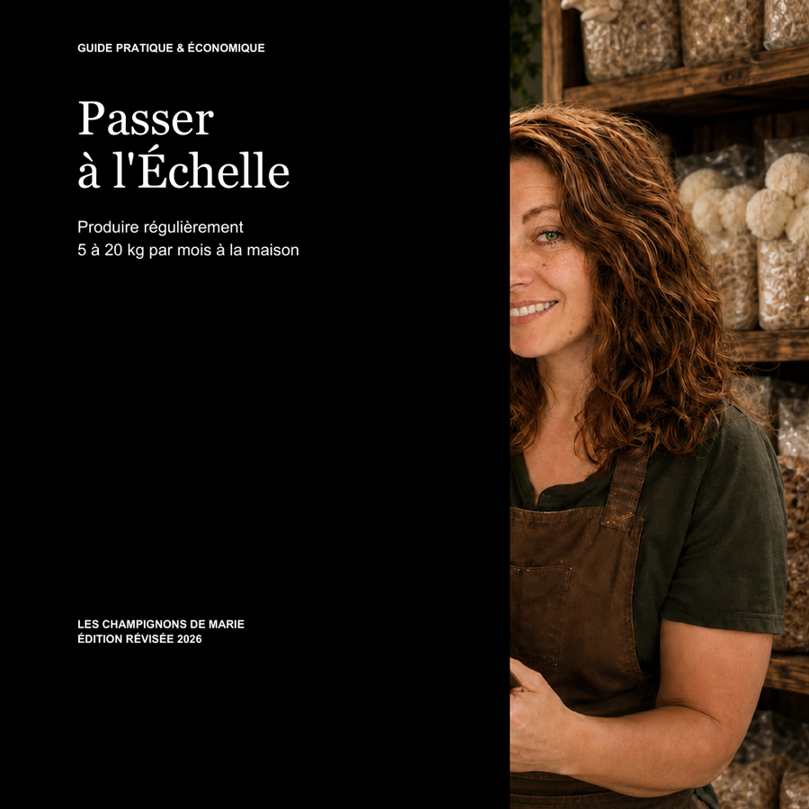 Passer à l’échelle — Produire des champignons en quantité à la maison